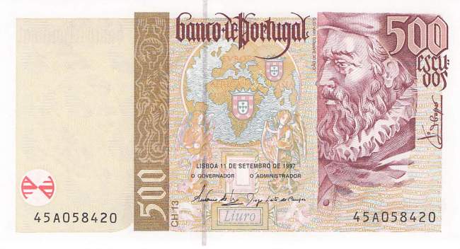500 Escudos 11.9.1997